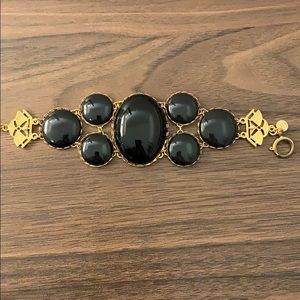 Black cuff bracelet